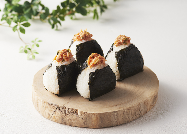 朝ごはんやおやつに ツナマヨキムチおにぎり お漬物の美味しいレシピ お漬物の香味小夜子